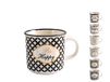Pengo 8236260 koffiemok Black Gold, New Bone China, Cc110, keramiek