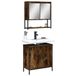 Prolenta Maison Exclusive - Ensemble de meubles de salle de bain 2 pièces en bois composite chêne fumé