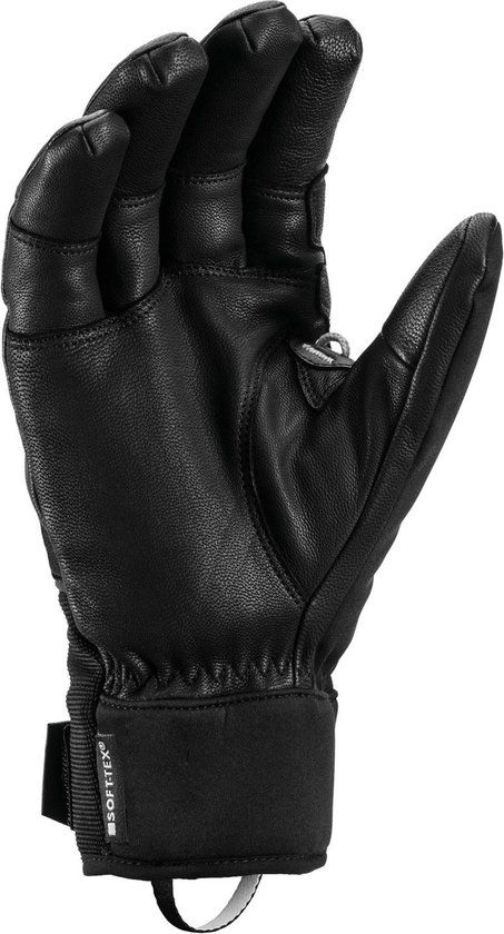 LEKI Pegas 3D Lite Black Ski Handschoenen Heren - Zwart, wit - Maat 9,5