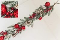 VEA s.r.l. (ILM) Kerstballen hanger 180 cm, mix, normaal