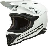 O'NEAL 1SRS Solid Mat Witte Crosshelm - Helm