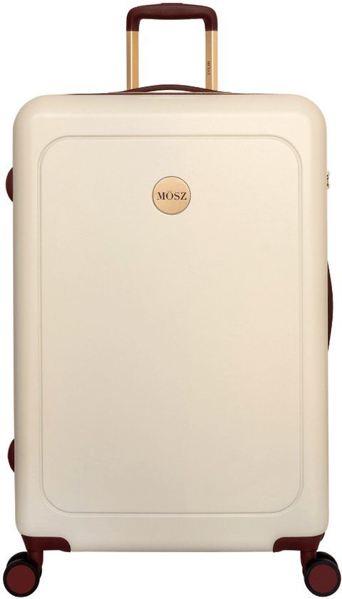 MOSZ MŌSZ Lauren Large Suitcase 76 cm - White - Leather