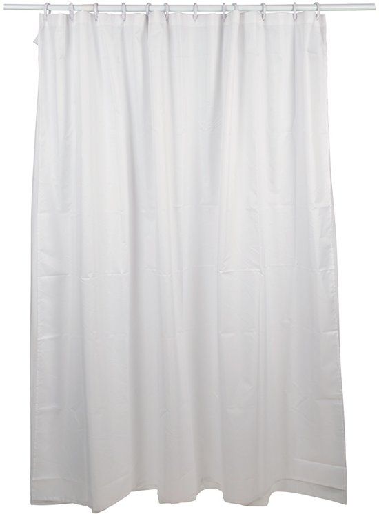 Plumbob Douchegordijn Polyester Wit - 180 x 180 cm