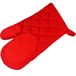Ligne Decor CUISTOT Ovenhandschoen 30x18cm Polykatoen+Siliconen Rood