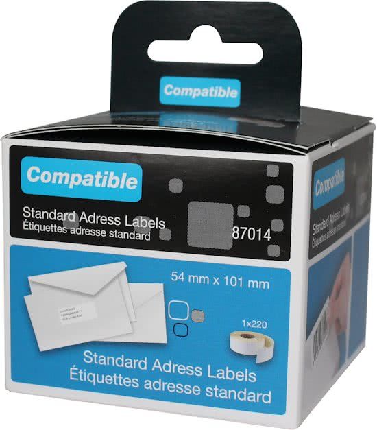 DYMO LW verzend- en naambadge- labels 54x101mm