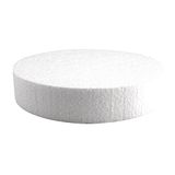 Rayher Styrofoam schijf, Ø 20 cm, dikte 4 cm