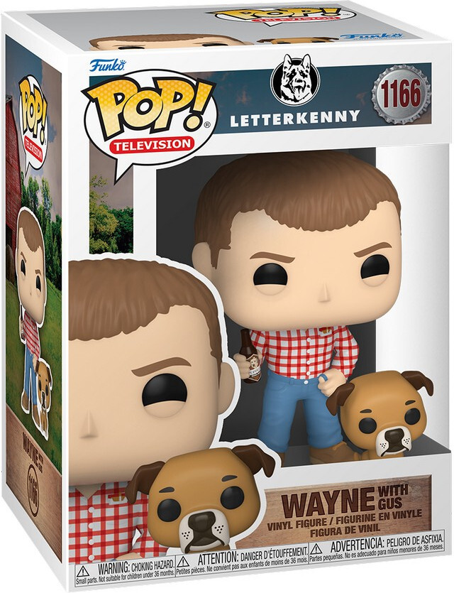 Funko Letterkenny Pop Vinyl: Wayne with Gus