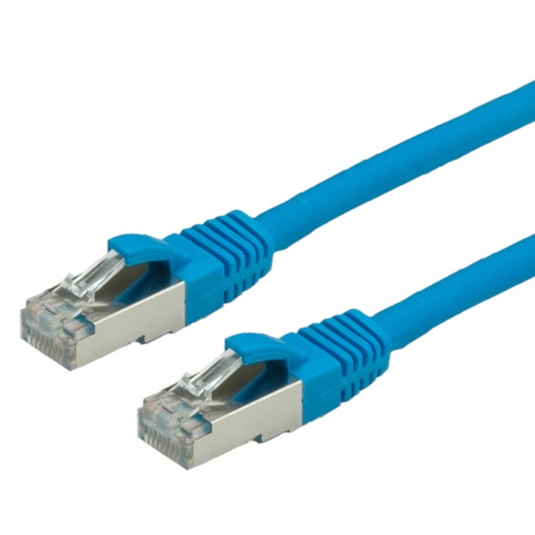 Value S/FTP Patchkabel Cat.6, LS0H, blauw, 7m