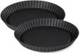 Zenker Set van 2 omgekeerde taartvormen 30 cm Black Metallic