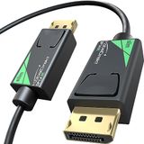 KabelDirekt – Slim 8K / 60Hz DisplayPort-kabel – 2m