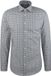 Seidensticker Slim Fit Overhemd Blauw Geruit Strijkvrij Katoen EU45