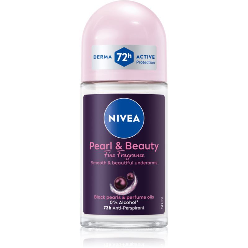 NIVEA Pearl & Beauty Black Anti-perspirant - Kuličkový Antiperspirant 50ml