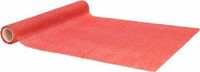 Home & Styling Chemin de table - rouge - paillettes - L250 x l28 cm