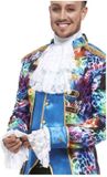 Smiffys Cravat & Cuff Kostuum Accessoire Set - Wit