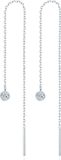 Cilla Jewels Lookinggoodtoday Zilverkleurige Dames Ketting Oorbellen met Zirkonia