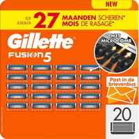 Gillette Fusion5 - Scheermesjes - Voordeelverpakking 20 stuks - Brievenbuspakket - Nieuwe Formule