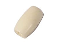Hoorn parel witte cilinder diameter 6 x 12 mm. 200u.