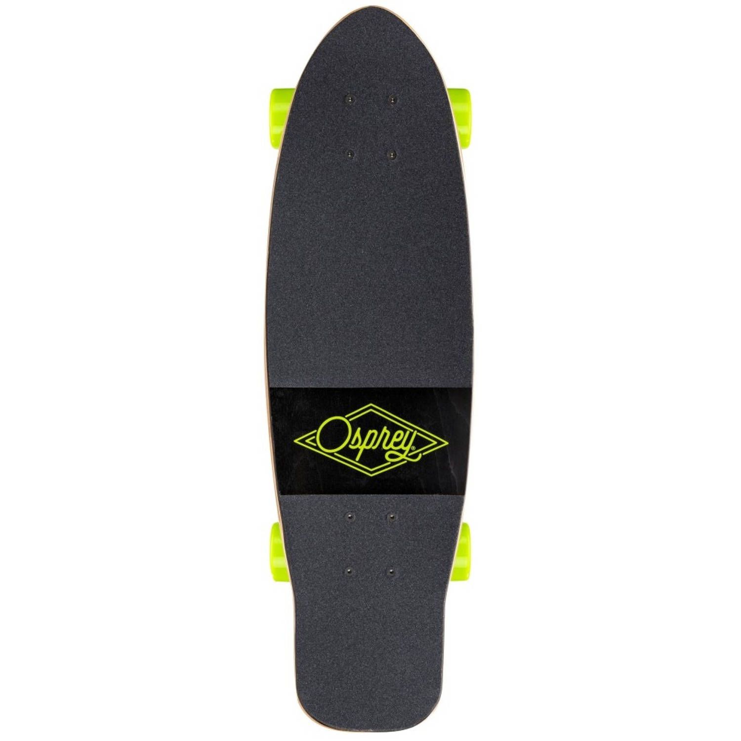 Osprey Overturn Cruiser Skateboard - 70 cm - Zwart