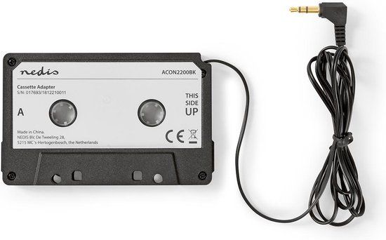 Nedis ACON2200BK - Zwart - Kunststof