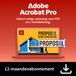 Adobe Acrobat Pro - 12 Maanden - 1 Apparaat - Meertalig - PC/MAC Download