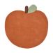 Ferm Living Tapis tufté en argile brun pomme, 110x110 cm