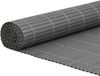 vidaXL Tuinhek Dubbelzijdig Grijs 1,8x3 m PVC