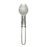 Esbit Titanium vork/lepel, 2-in-1, inklapbaar, ultralicht, FSP17-TI