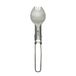 Esbit Titanium vork/lepel, 2-in-1, inklapbaar, ultralicht, FSP17-TI
