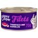 Edgard & Cooper Natvoer Kat Adult Filets Tonijn en Garnalen 48x70 g