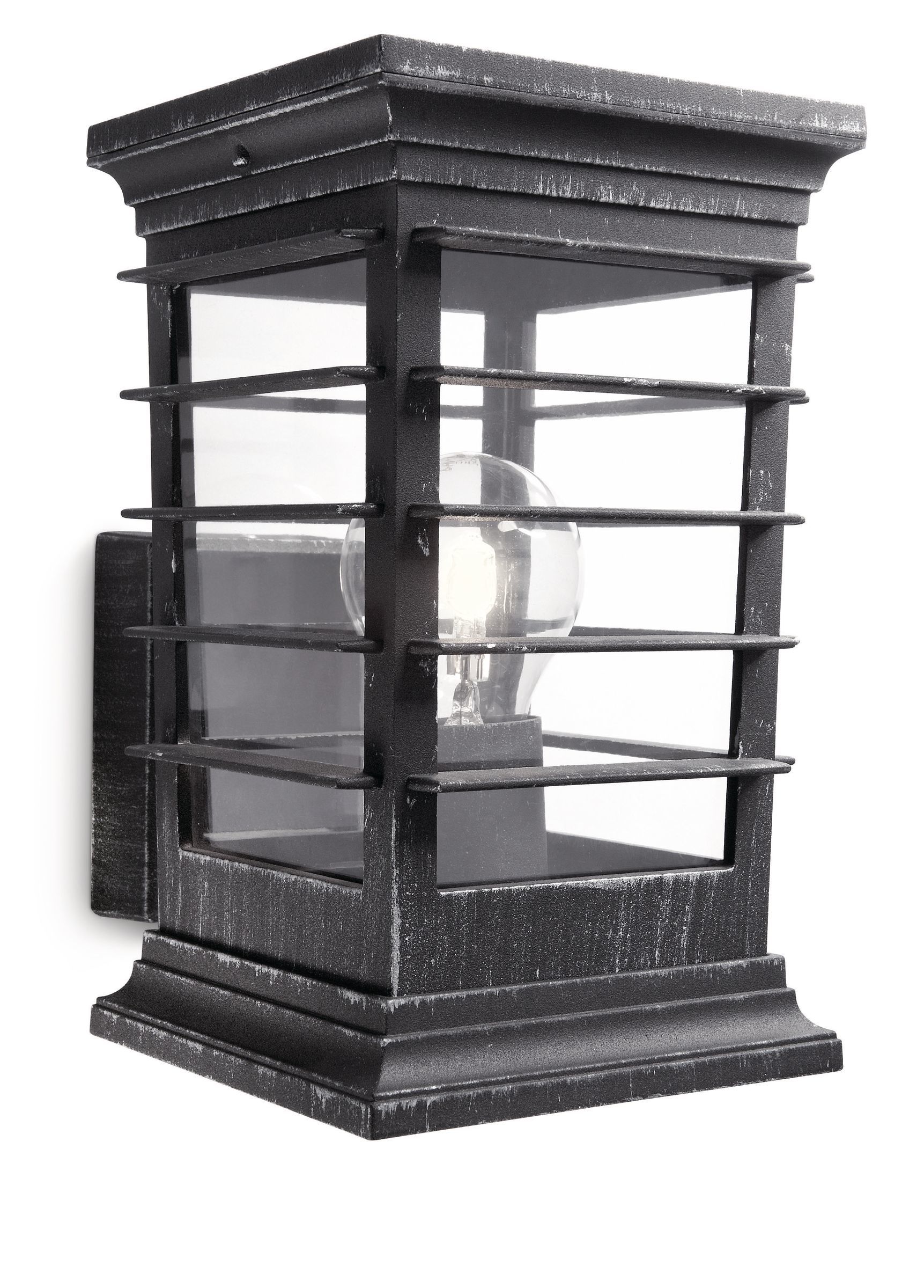 Philips myGarden Patio Outdoor Wall Light - Grey - E27 - IP44