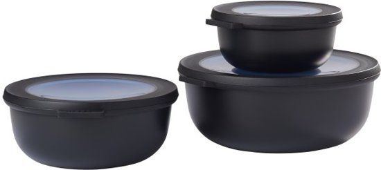 Mepal Cirqula Set 3-delig - Nordic Black