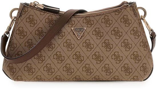Guess Noelle II Schoudertas Latte Logo/Bruin