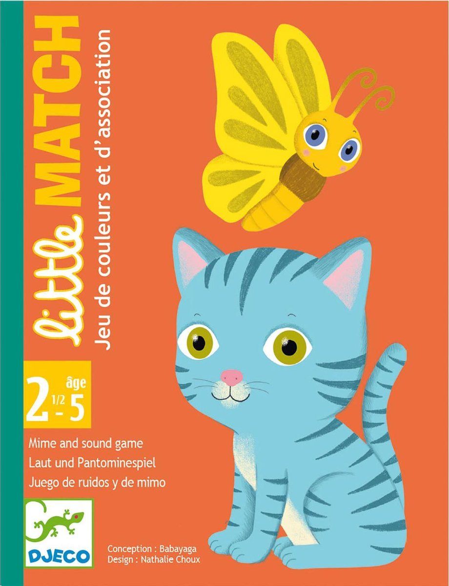 Djeco Little Match - Kaartspel