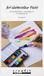Creativ company CC Art Watercolour, 12 colours