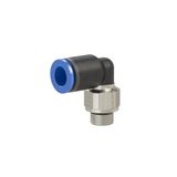 Riegler L-steekschroefverbinding »blauwe serie«, draaibaar, G 1/2 a., voor buitenslang Ø 16 mm, werkdruk max. 15 bar, KS/MS niet, L=33,5 mm