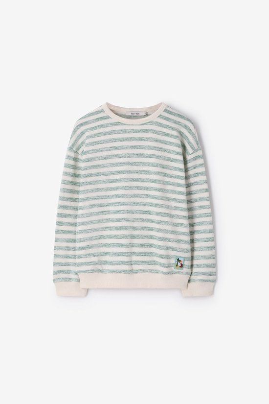 Sissy-Boy Witte gestreepte sweater