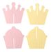 Zenker 43065.0 Cupcake-scheider, 12-delige set, roze/geel, nc