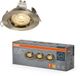 Osram Spot Set Twistlock LED Einbaustrahler Flexibel Messing, 2,6W 2700K Warmweiß, Aluminium, Twistlock-System