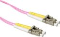 ACT 17 meter LSZH Multimode 50/125 OM4 glasvezel patchkabel duplex met LC connectoren RL9717