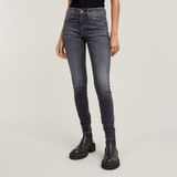G-Star 3301 Skinny Wmn Jeans Dames Faded Black Magnet 25/34