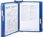 Tarifold 52771 Technic Wall Display Unit met 5 Clip-on Index Tabs en 10 Zakken A4 Blauw Ref 414101