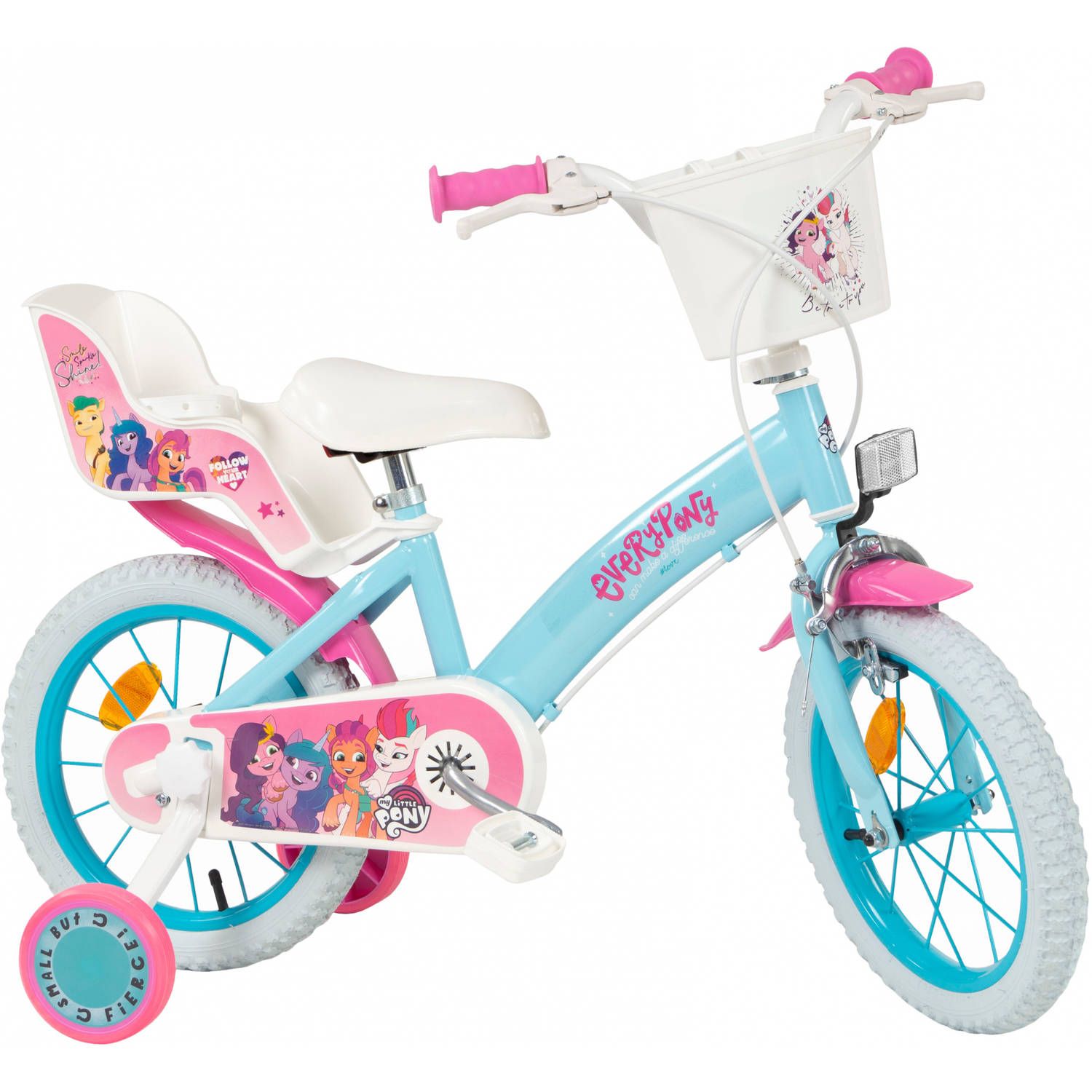 toimsa My Little Pony - Kinderfiets - Lichtblauw - Staal - 2023