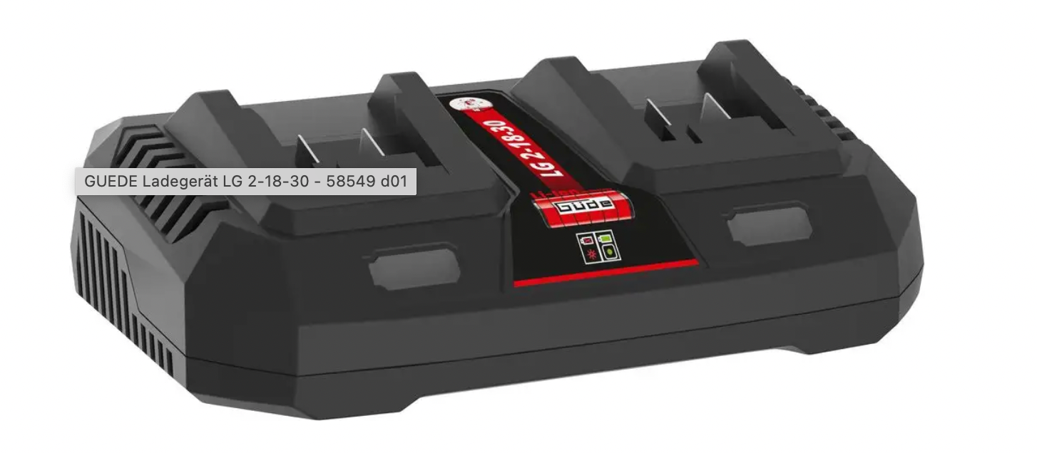 Güde Duolader 18V E³