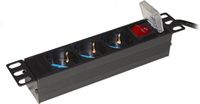 LINK LK3PDU Prise multiple avec 3 prises - ITA/Schuko pour armoires de 25,4 cm avec italien