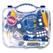 CLEMENT CLEMENTINE Dokterstas Imitatiespel 030456A Blauw Plastic Dokter Kinderspeelgoed 27 cm x 25 cm Vanaf 3 jaar