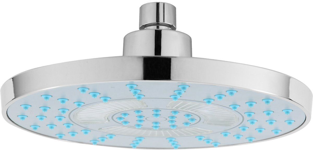 Schütte Galaxis LED-Hoofddouche - ø 21 cm - 7 Kleuren - Chroom