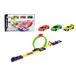 Majorette Racing Loop Rennstrecke mit Loop, Startrampe, inklusive 3 Fahrzeuge, ab 3 Jahren