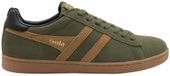 Gola Trainers Equipe II Suede Khaki/Tobacco/Black