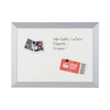 Bi-Office Kamashi Magnetisch Whiteboard, Memobord met Zilverkleurige Omlijsting MDF, 900x600 mm