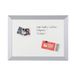 Bi-Office Kamashi Magnetisch Whiteboard, Memobord met Zilverkleurige Omlijsting MDF, 900x600 mm